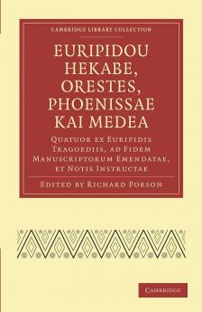 Euripidou Hekabe Orestes Phoenissae Kai Medea