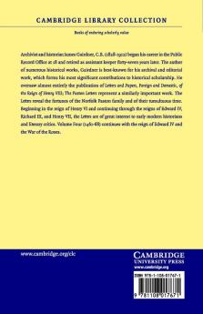 The Paston Letters A.D. 1422 1509