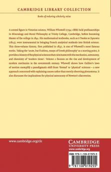 History of the Inductive Sciences - Volume 2