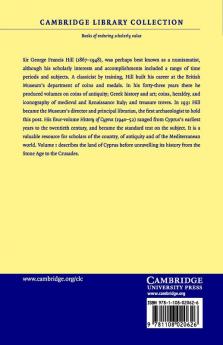 A History of Cyprus - Volume 1