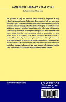 Woman's Work and Women's Culture