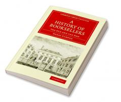 A History of Booksellers