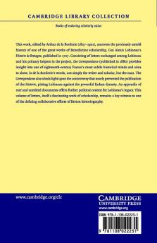 Correspondance Historique des Bénédictins             Bretons