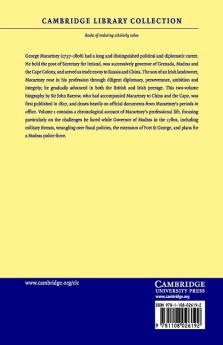 The Public Life of the Earl of Macartney - Volume 1