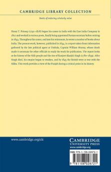 Origin of the Sikh Power in the Punjab and Political Life of Muha-Raja Runjeet Singh