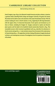 Journal Kept by David Douglas During His Travels in North America 1823 1827