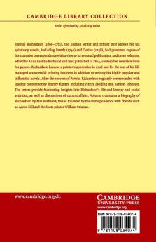 The Correspondence of Samuel Richardson