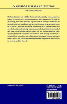 Alumni Cantabrigienses - Volume 1