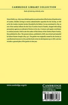 Memoirs of the Botanic Garden at Chelsea