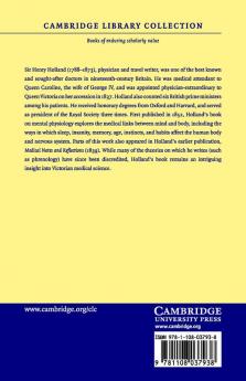 Chapters on Mental Physiology