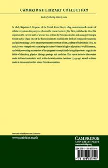 Rapport Historique Sur Les Progr S Des Sciences Naturelles Depuis 1789 Et Sur Leur Tat Actuel