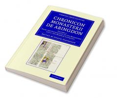 Chronicon Monasterii de Abingdon - Volume 1