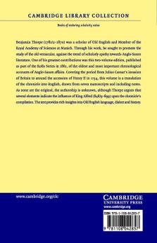 The Anglo-Saxon Chronicle - Volume 2