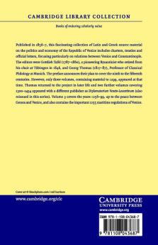 Urkunden Zur Alteren Handels- Und Staatsgeschichte Der Republik Venedig - Volume 3