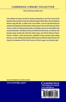 Relazioni Degli Ambasciatori Veneti Al Senato - Volume 2