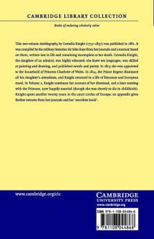 Autobiography of Miss Cornelia Knight