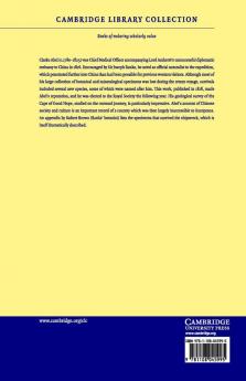 Narrative of a Journey in the Interior of China and of a Voyage to and from That Country in the Years 1816 and 1817