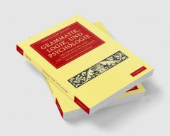 Grammatik Logik Und Psychologie