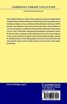 The Life and Correspondence of Thomas Arnold - Volume             1