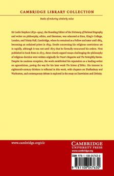Essays on Freethinking and Plain Speaking