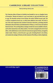 Chronica Monasterii de Melsa a Fundatione Usque Ad Annum 1396 - Volume 3