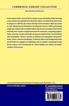 Munimenta Academica Or Documents Illustrative of Academical Life and Studies at Oxford - Volume 1