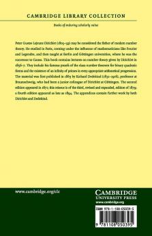 Vorlesungen Uber Zahlentheorie