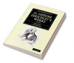 G. Lejeune Dirichlet's Werke - Volume 1