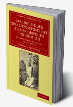 Geschichte Der Sprachwissenschaft Bei Den Griechen Und Romern