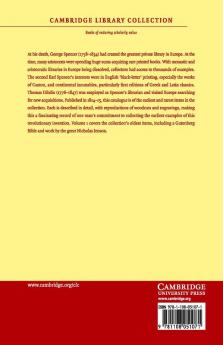 Bibliotheca Spenceriana - Volume 1