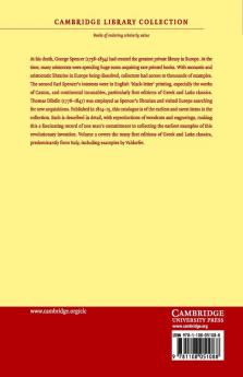 Bibliotheca Spenceriana - Volume 2
