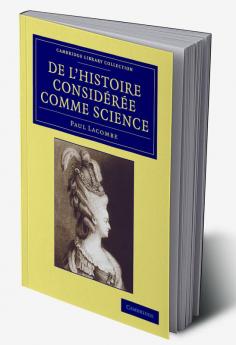 de L'Histoire Consideree Comme Science