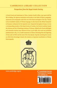 Traité de la chronologie chinoise divisé en trois             parties