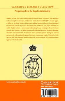 An Account of the Manners and Customs of the Modern Egyptians - Volume 1