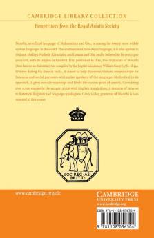 A Dictionary of the Mahratta Language