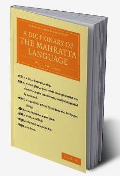 A Dictionary of the Mahratta Language