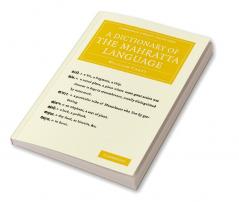 A Dictionary of the Mahratta Language