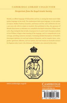 A Grammar of the Mahratta Language