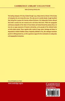 A Catalogue of the Books Relating to British Topography and Saxon and Northern Literature