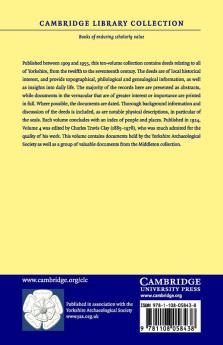 Yorkshire Deeds Volume 4