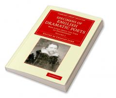 Specimens of English Dramatic Poets