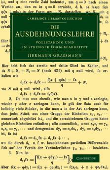 Die Ausdehnungslehre