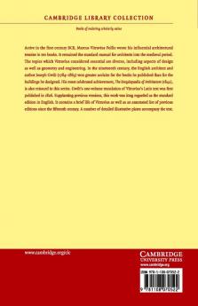 The Architecture of Marcus Vitruvius Pollio