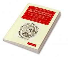 Memoirs of the Life of David Garrick Esq.