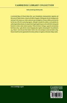 The Life Letters and Labours of Francis Galton