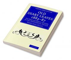 Old Diary Leaves 1883-7