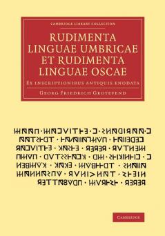 Rudimenta linguae umbricae et rudimenta linguae             oscae
