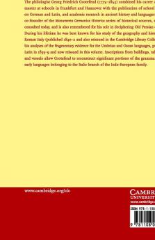 Rudimenta linguae umbricae et rudimenta linguae             oscae
