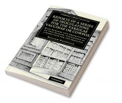 Reports of a Series of Inoculations for the Variolae Vaccinae or Cowpox