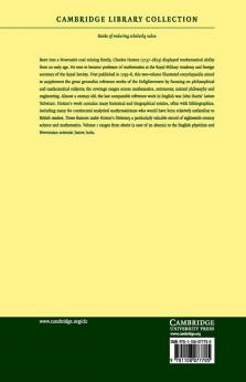 A Mathematical and Philosophical Dictionary - Volume             1